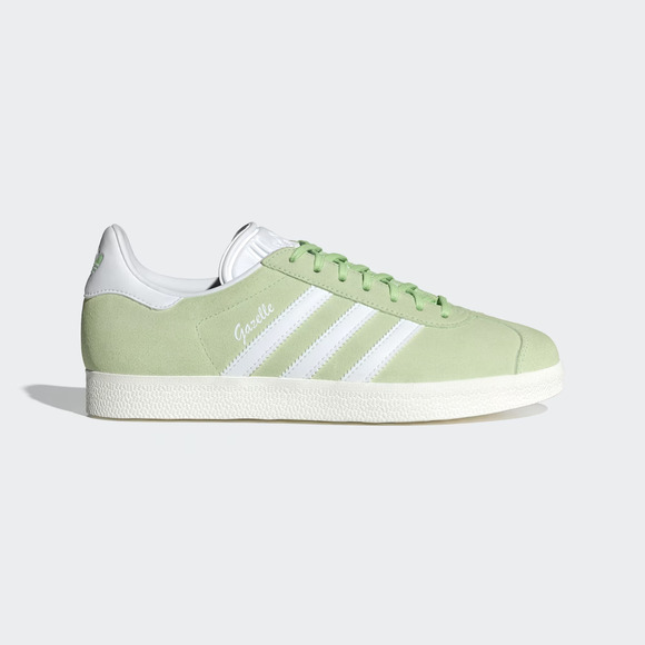 Adidas Gazelle Casual Sneakers Shoes Matcha Green White IE0442 Women's Size 8.5 - Picture 3 of 8